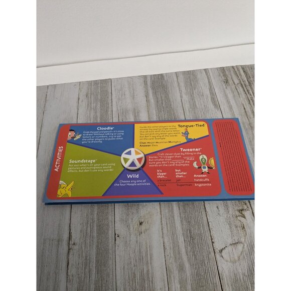 Cranium Hoopla Game Replacement Parts Cards 1 Unopened Instructions 2002-2004 - Picture 7 of 8